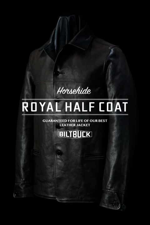 9月20日 Daisaku】Vol.2 BILTBUCK Lot.378 Horsehide Royal Half Coat