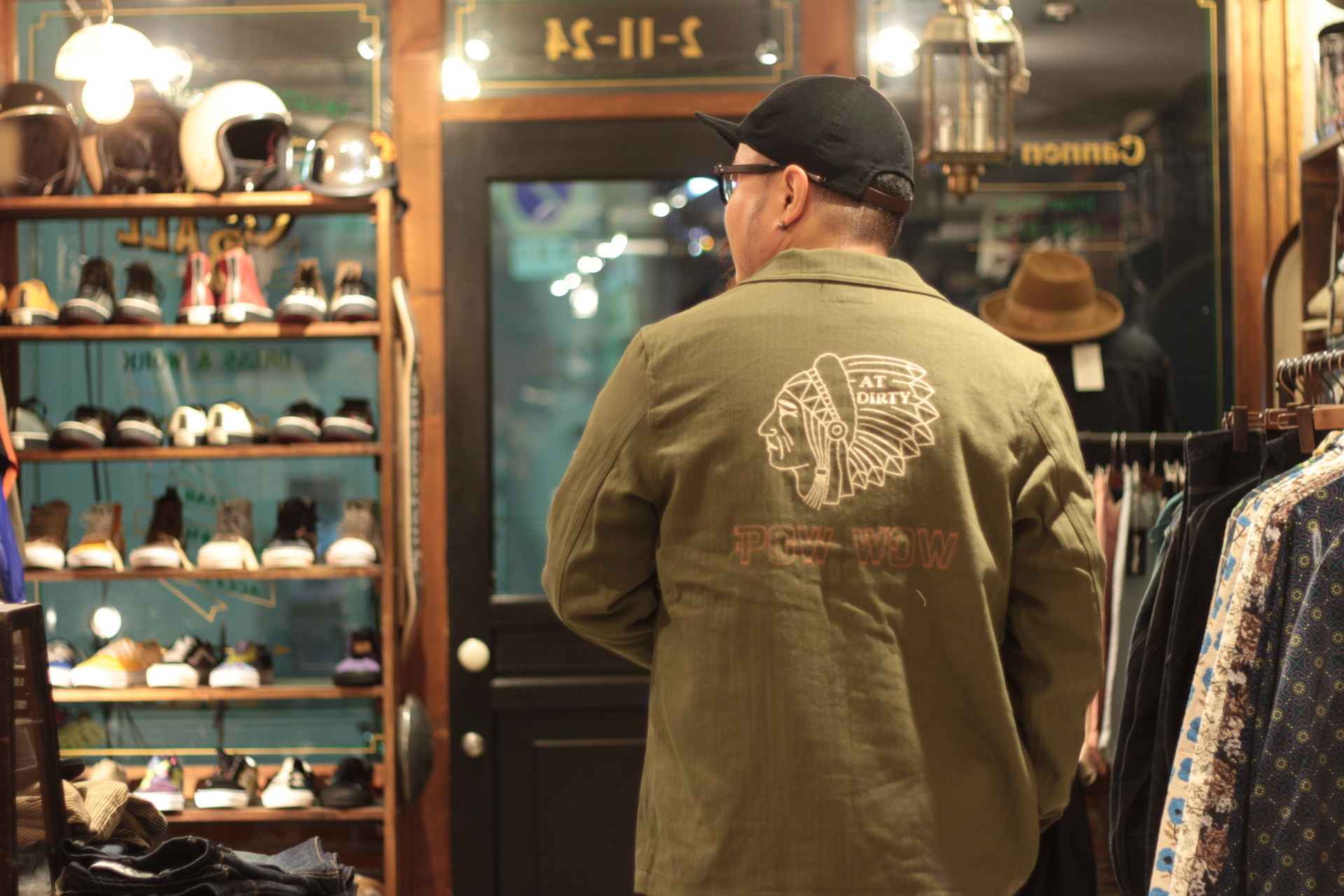 9月14日 Daisaku】New Arraival AT-DIRTY “POWWOW SHIRT JACKET