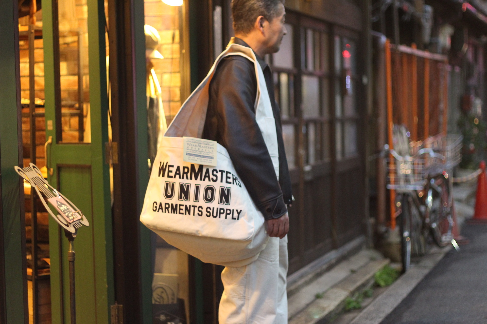 11月9日Vol.1 Daisaku】Wear Masters”News Paper Bag”: Cannon Ball